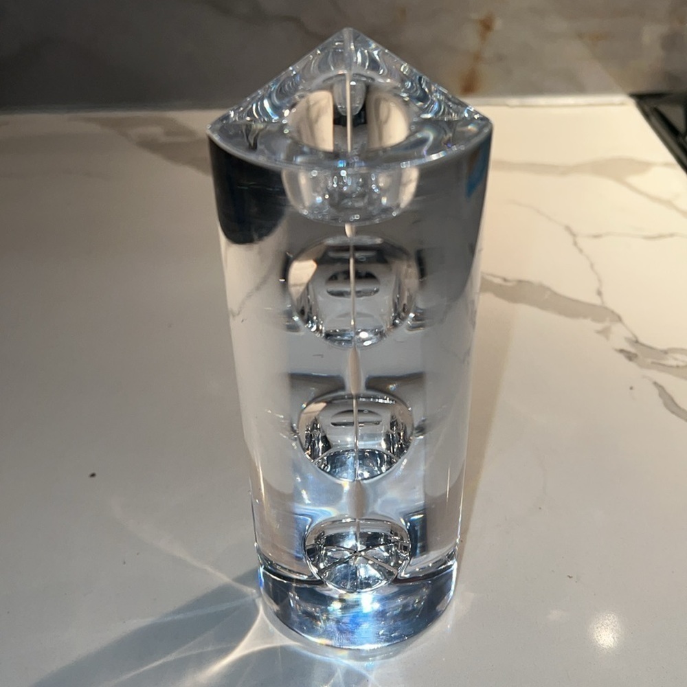 Lenox Ovations 6” Moonlight Crystal Candlestick
